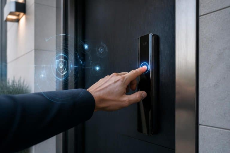 découvrez comment optimiser l'accès sécurisé sans clé physique grâce à notre serrure connectée biométrique, alliant technologie avancée et simplicité d'utilisation pour une sécurité renforcée.