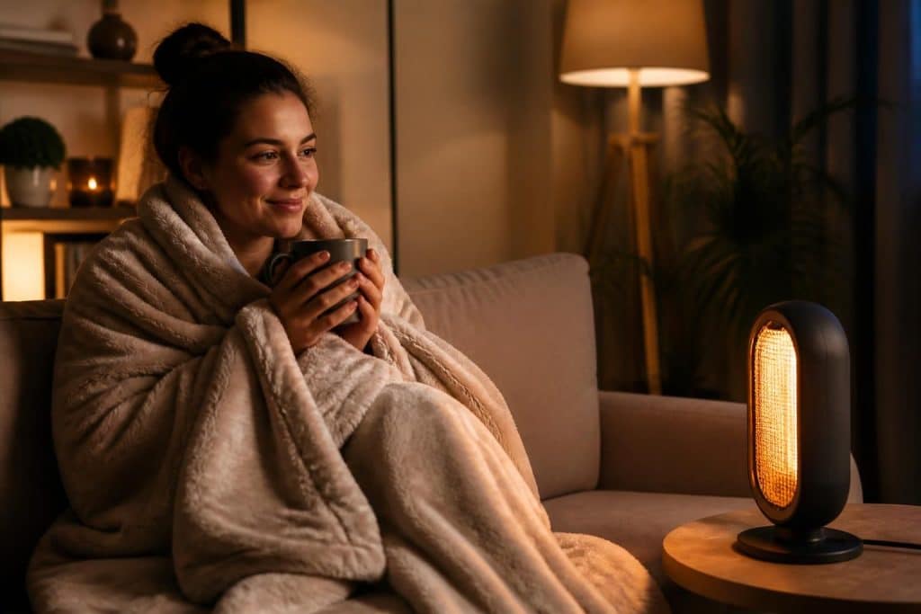 découvrez comment le plaid polaire peut offrir une chaleur d'appoint efficace lors des soirées pour un confort optimal et une ambiance cosy.