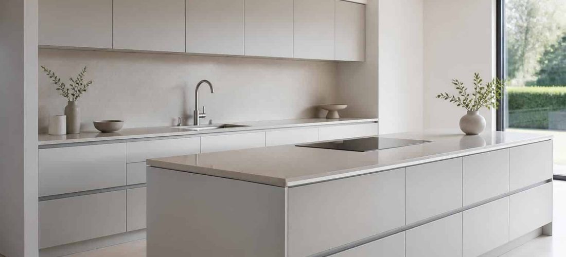 explorez comment la pureté des lignes de votre cuisine dépend du choix des poignées profilées, alliant design épuré et fonctionnalité optimale pour un espace moderne et harmonieux.
